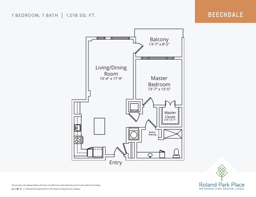 New Building Floor Plans Roland Park Place