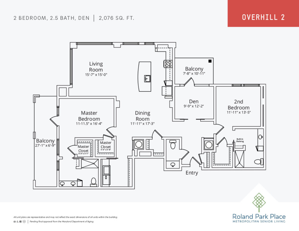 New Building Floor Plans Roland Park Place