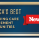 horizontal Newsweek & Statista graphic for America’s Best continuing care retirement communities for 2024